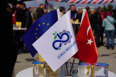 9 April 2025 Çorlu Small-Scale Energy Transformation Grant Project – Carport-Type Solar Power Plant Completion Ceremony / 10