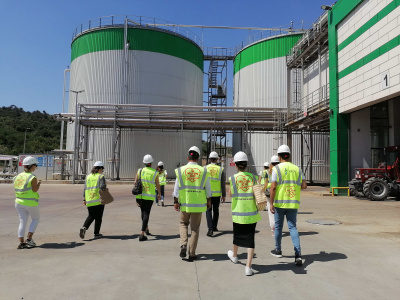 Istanbul Metropolitan Municipality Biomethanization Facility Site Visit 21st of August 2023 / 20