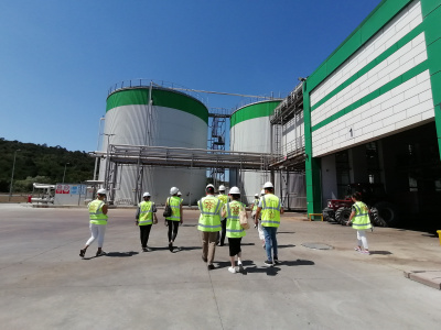Istanbul Metropolitan Municipality Biomethanization Facility Site Visit 21st of August 2023 / 21